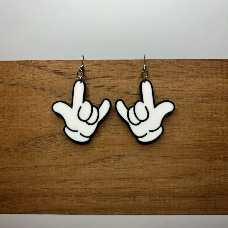 ASL I Love You Mouse Hands | 3D Printed
