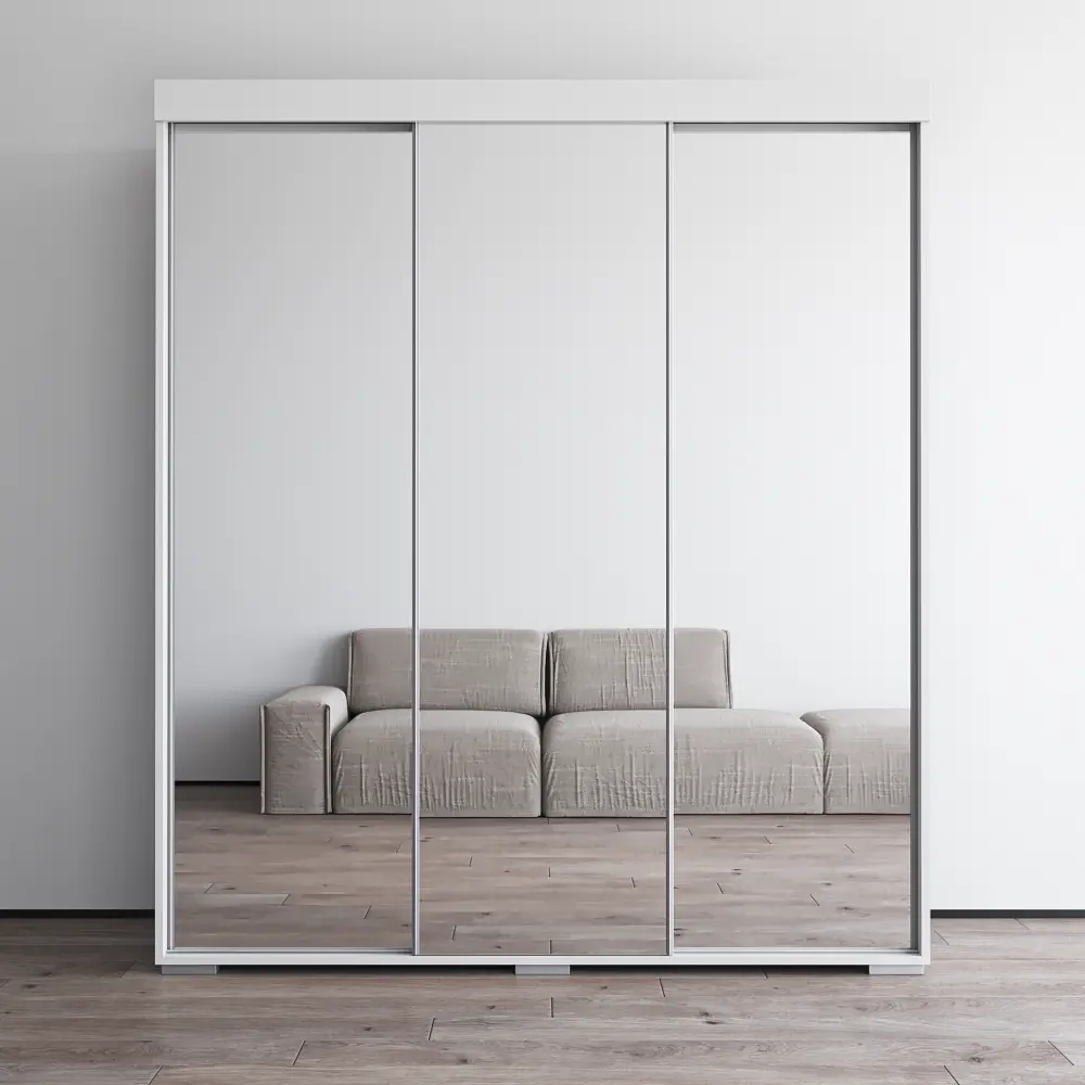Aria 3D Wardrobe with All Mirror Aria 3D Wardrobe with All Mirror