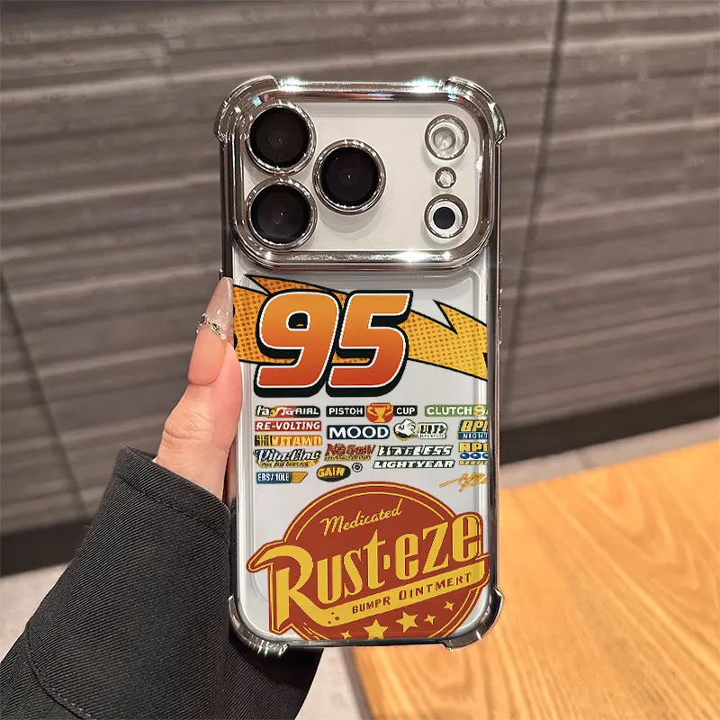 Rust Racing phone case four corner airbag anti drop TPU, suitable for iPhone 17 AIR 17 PRO 16 PRO 15 PRO MAX 14 PLUS 13 PRO 12 11 PRO XS MAX X XR