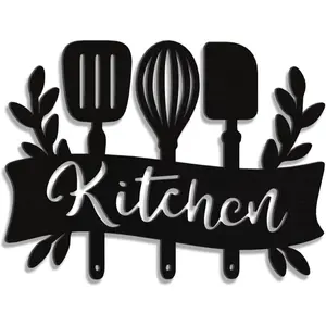 Kitchen Wood Sign,Rustic Farmhouse Kitchen Decor