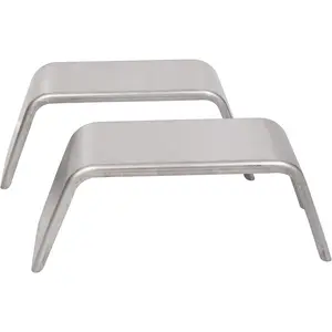 HECASA Square Axel Trailer Boat Fenders Fit 14 inch-16 inch Wheels Compatible with utility trailer