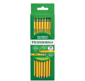 Ticonderoga Wood Pencils #2 18 Count