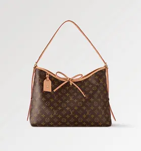Pre-owned Louis Vuitton LV Monogram Carryall MM Chip Version