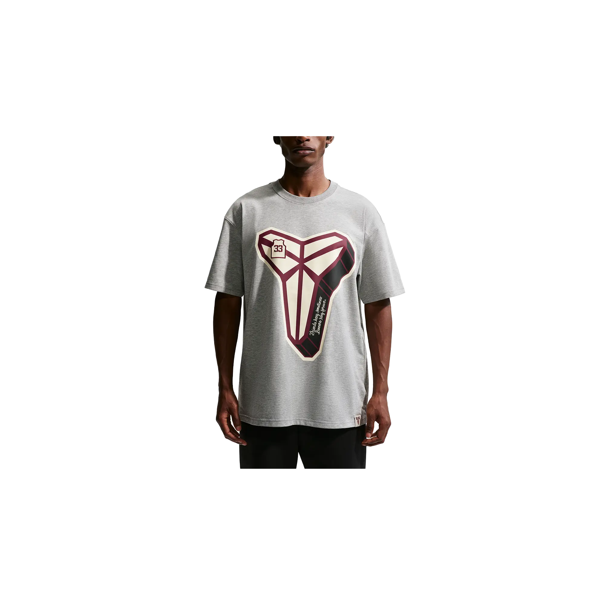 Kobe Dri-FIT Basketball T-shirt "Recycled Materials - Dark Grey Heather" IO1152 063