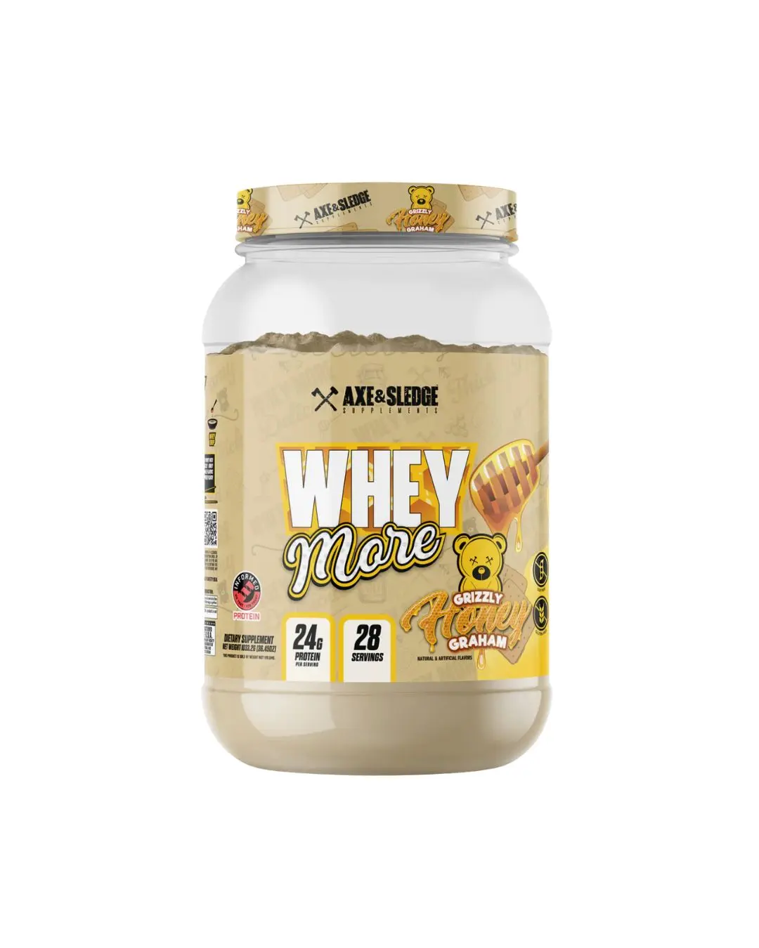 Axe & Sledge Supplements Whey More Protein Powder