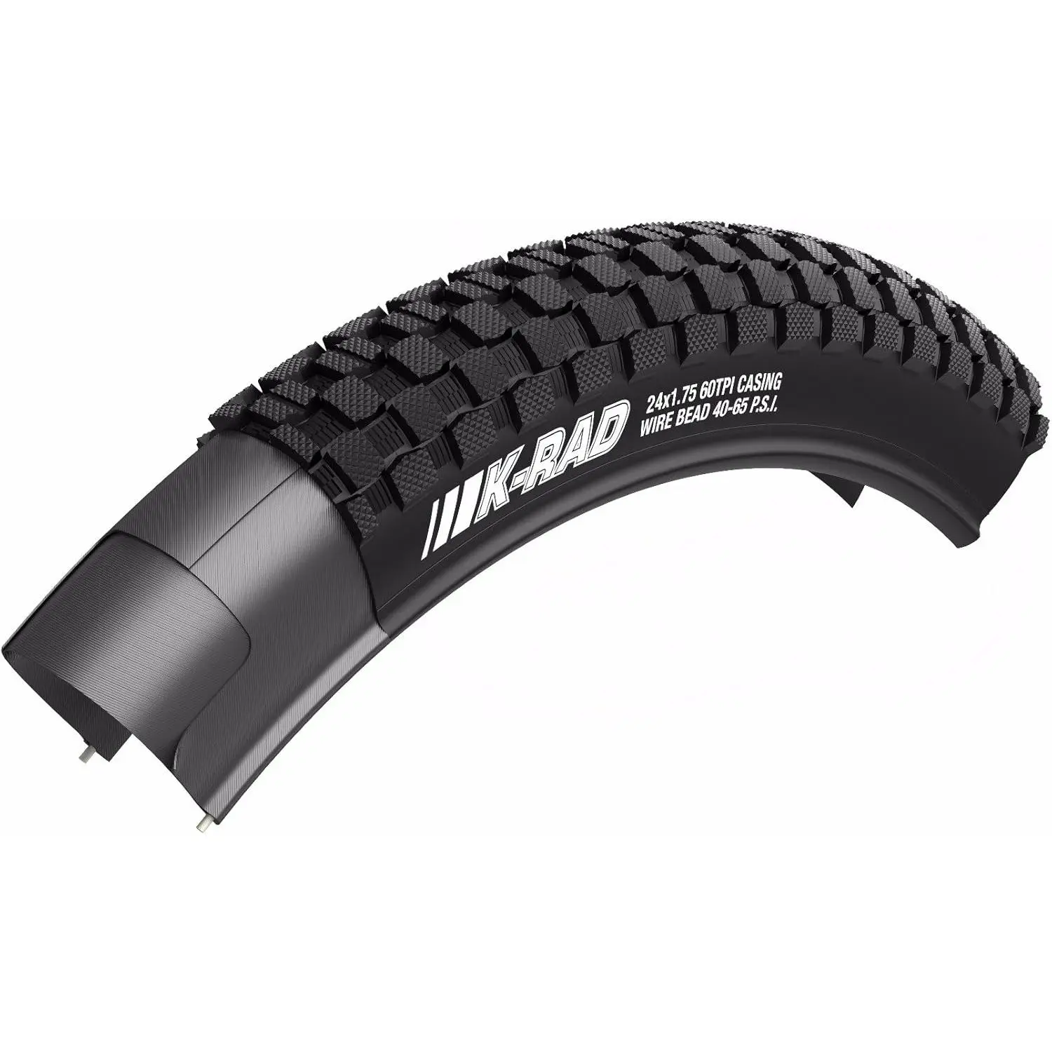 Kenda K Rad Standard BMX Mountain Commuting Bicycle Tire, High-Grip Durable All Terrain, Automotive & Motorcycle Replacement Tire, All Terrain Tires