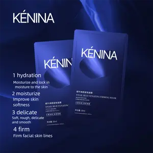 KENINA Snail Revitalizing Luxury Mask 30ml Hydrating Moisturizing Firming Skin Repair for Soft Smooth Skin with Delicate Firming Benefits