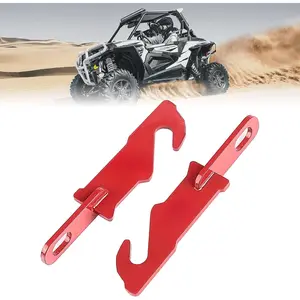 UTV Door Latches, 1 Pair Anti-Rust Easy Install 3.5" Vent Latches Extender for Enhanced Airflow, Compatible with RZR XP 1000/4 1000 / TURBO/TURBO S / 900 / S 1000