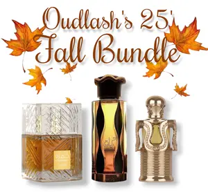 Oudlash's 25' Fall Bundle | Khamrah + Teriaq Intense + Maitha | Eau De Parfum + Pure Concentrated Oil | Unisex Fragrance | 20 ML - 100 ML | Sweet - Warm Spicy & Amber Notes