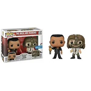 The Rock & Mankind (WWE) 2-pk - Walmart Exclusive