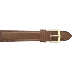 Fleurus Padded and Stitched Leather Watch Strap  111