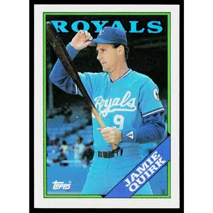 Jamie Quirk 1988 Topps #477 Kansas City Royals