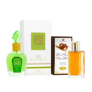 2 Pack of Thameen Collection Musk Wild Vanille Eau de Parfum Spray for Women 100ml and choco musk 50 ml perfume