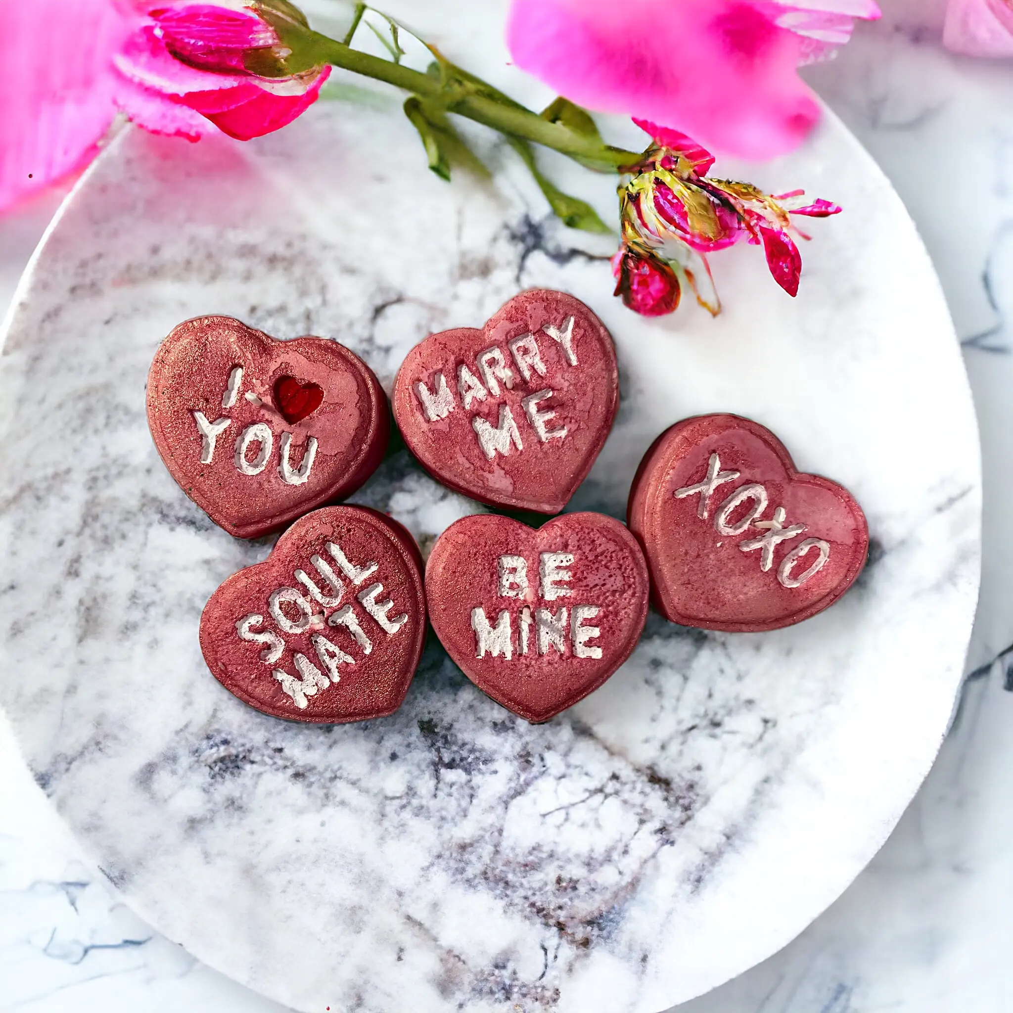 Lemon Pound Cake - LOVE ME  soy candle set