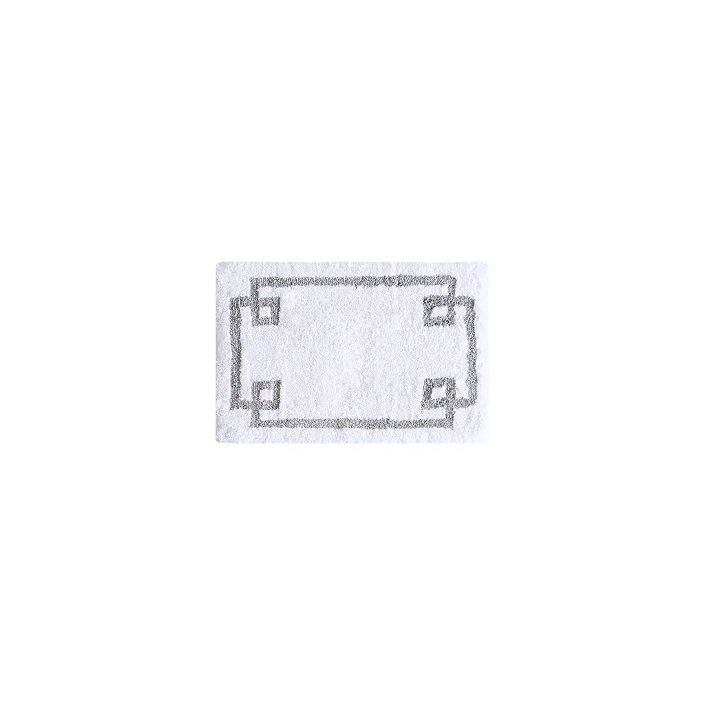 Soft Cotton Bath Rug 20x30 Inches – Plush, Absorbent, Non-Slip, Quick-Dry, Machine Washable Floor Mat for Bathroom, Shower, Vanity, Kitchen, Laundry Room, Entryway, and Indoor Use