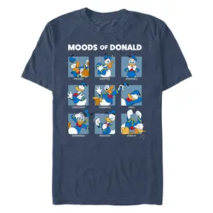Men's Mickey & Friends The Moods of Donald Duck T-Shirt