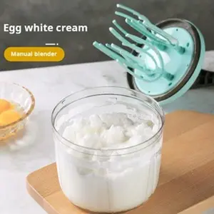 6-Claw Electric Whisk - Effortlessly Mix, Whip, Blend in Seconds! One-Touch Control, Ideal for Smooth Batter, Whipped Cream & Healthy Smoothies. Your Kitchen Helper.