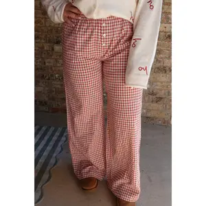 Plaid Boxer Pants