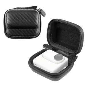 Puluz Mini Body Case for Insta360 Go 3/go 3s, Carbon Fiber Eva Portable Storage Bag, Compact and Durable Design