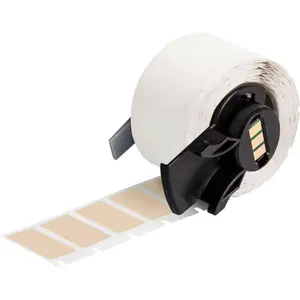 Brady 262-139846 0.5 x 1 in. Amber Polyimide High Temperature Labels