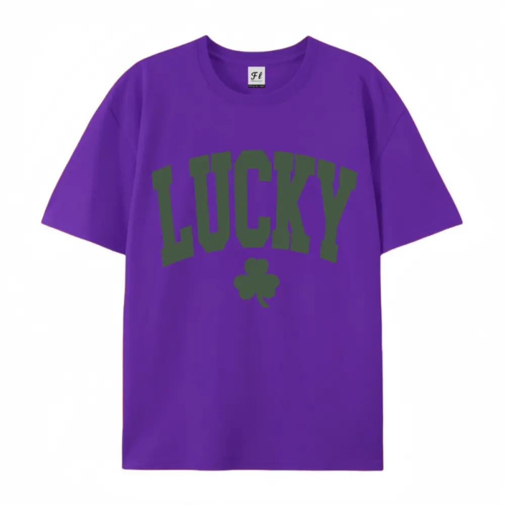Purple_Cotton Tee