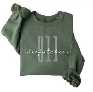 911 Dispatcher Sweatshirt, Emergency Sweater, Dispatcher Gift, First Responders, Emergency Medical Dispatcher