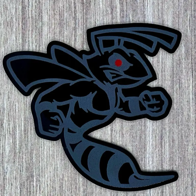 Dodge Scat Pack Murder Hornet Acrylic Emblem (2x)