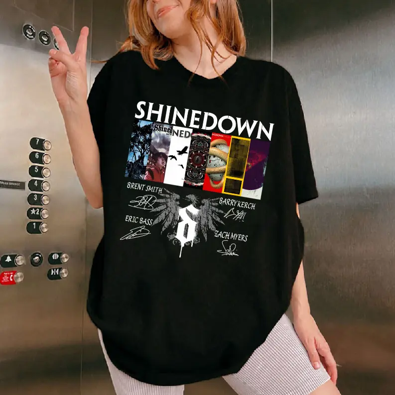 Shinedown Album Shirt, Rock Band Tee, Tour Merch, Unisex