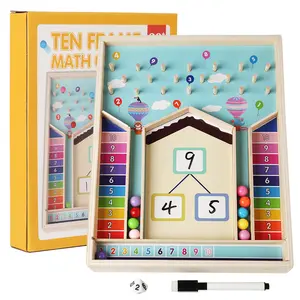 Early Education Counting Game, Roll Ball Math Toy for Kids Aged 6-8 Years Old, Fun Learning Tool for Home School Use