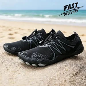 Men's Creek Shoes, Comfortable Lightweight Non-slip Water Sports Shoes, Summer Outdoors Beach Shoes, Snorkeling Shoes,  Barefoot Skin Shoes, Diving Shoes