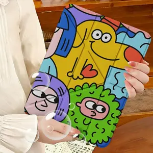 Triple Y-Shaped iPad Case with Pen Holder, Fits iPad Mini 6/7 8.3 Inch, iPad 7/8/9 2019-2021 10.2 Inch, Pro 10.5 Inch, Scratch Resistant