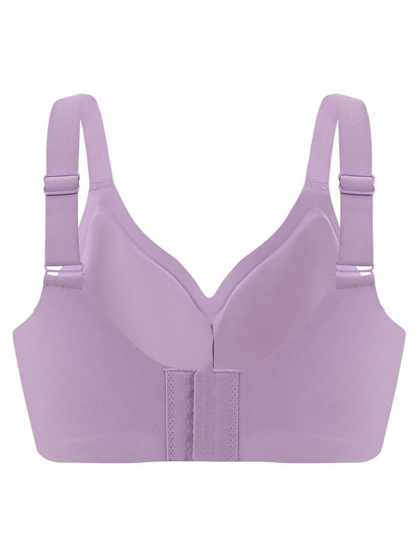 Plus Size 3pcs Comfortable Wireless Support Bra Set, Jelly Bra Fabric for a Seamless Fit, Medium Support with Stylish Design