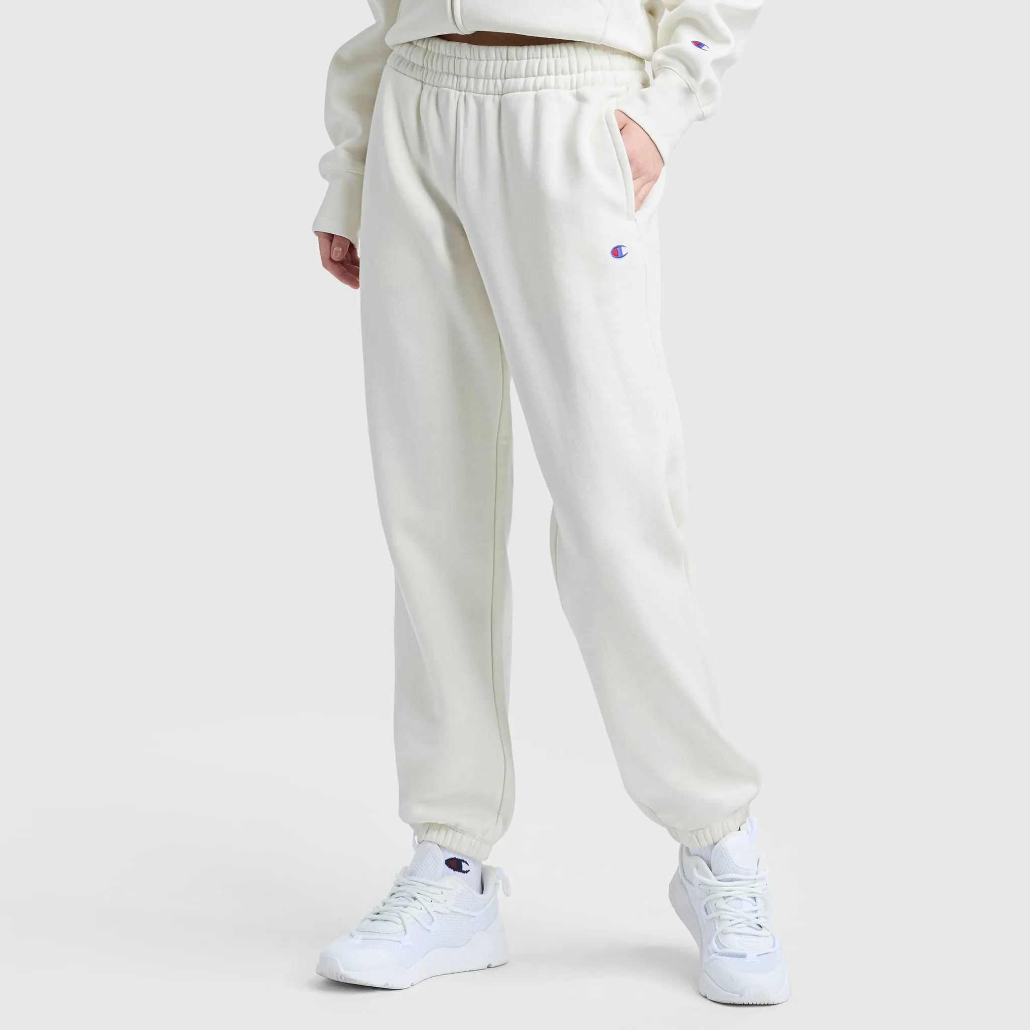 Champion Powerblend Oversized Sweatpants, C Logo Champion Powerblend Oversized Sweatpants, C Logo