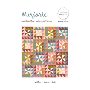 Marjorie Quilt Pattern PHM 126 by Jennifer Jones of Penelope Handmade
