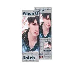 Love and Deepspace Caleb Exclusive flash card and laser ticket set