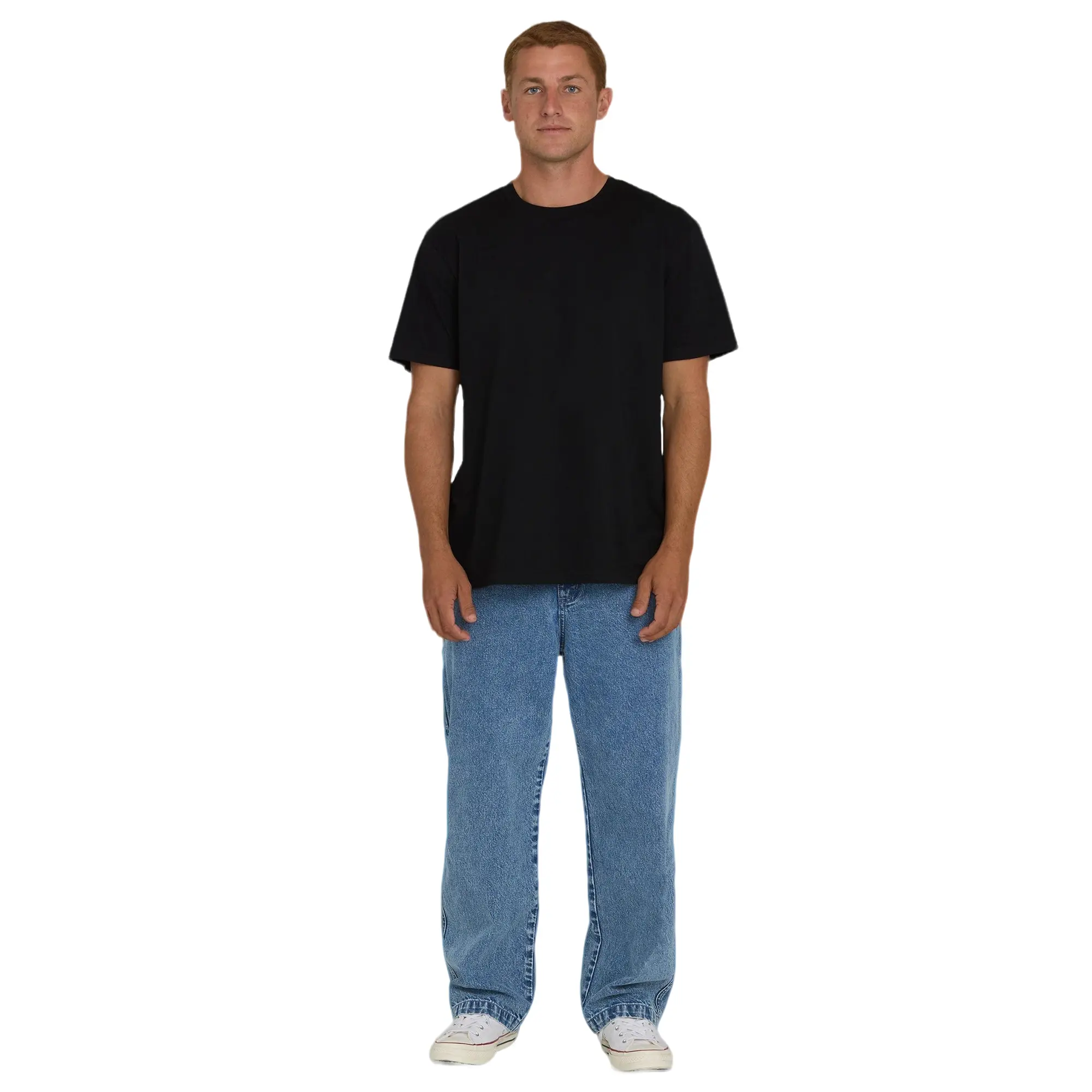 BILLABONG Bad Dog Carpenter Pants, 100% Cotton Denim All Season Streetwear, Men's Daily Outdoor Casual Weekend Outfit