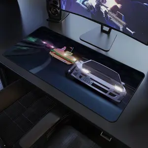 SpongeBob Krabby Patty Car Desk Mat, Bikini Bottom Design, MTG Large Gaming Mousepad, Perfect for SpongeBob Fans and Gamers