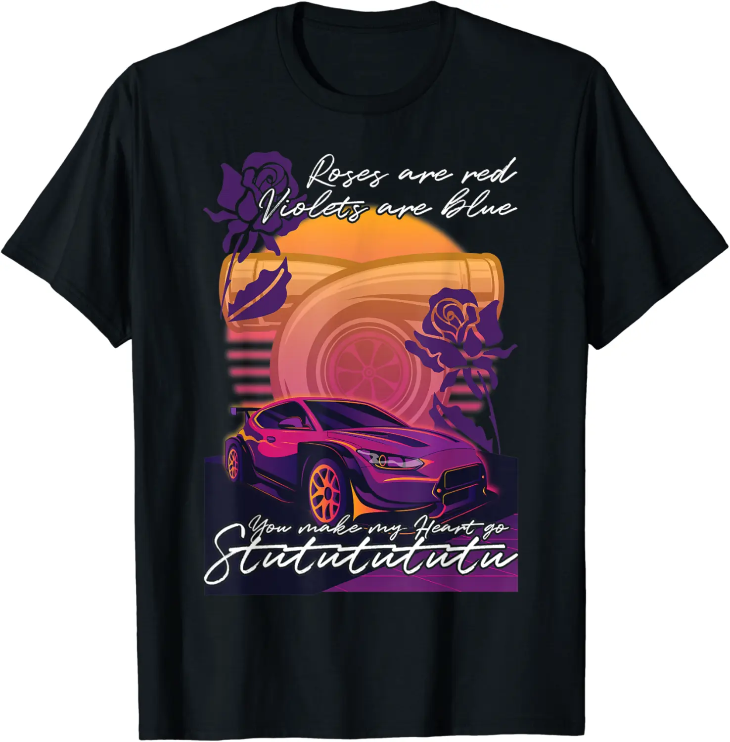 Roses are Red Violets are Blue Stututu T-Shirt - Prudencekto Shop 66B0BXBDL39Z