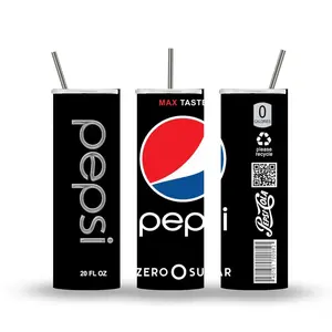 20oz Stainless Steel Tumbler Pepsi Zero