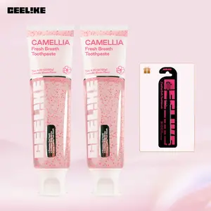 CEELIKE Oral Care 2-Piece Set | Camellia Fresh Breath Toothpaste + FeatherSoft Toothbrush, Deep Cleaning & Gentle Care