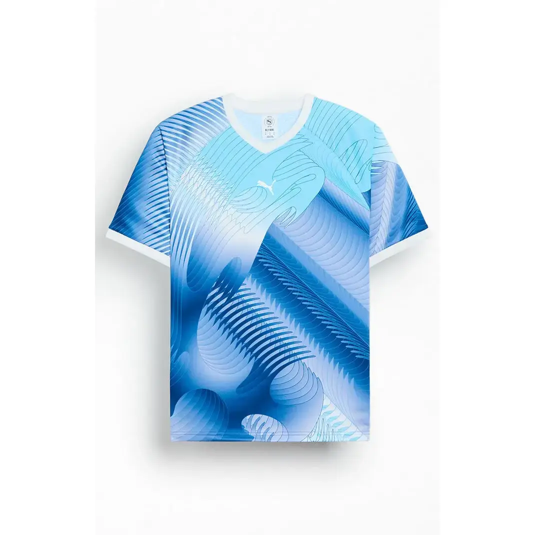 Puma Men's Tech-X Relaxed Short Sleeve Jersey - Multicolor