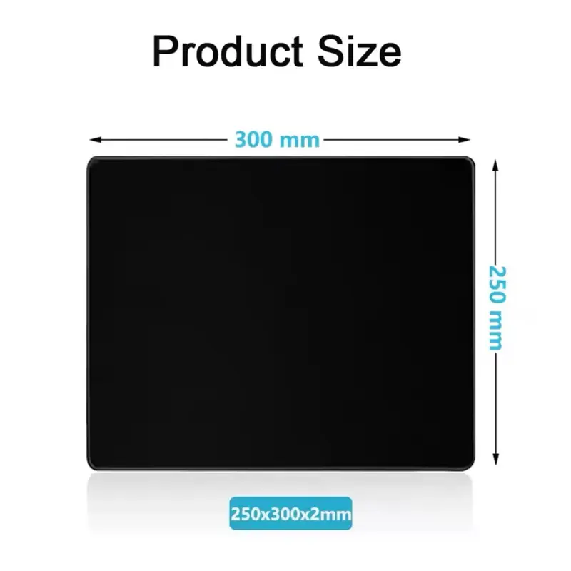 Gaming Mousepad Small Black New