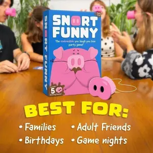 Party Game Where Smiling Means You Lose, Fun Interactive Party Game, Laughing Loses Rule, Perfect for Group Entertainment, Party Board Game