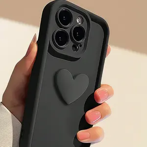 Heart Design Tpu Anti-Drop Lightweight Durable Phone Case for iPhone 6/7/8/x/XS/XR/XS Max/11/12/13/14/15/16/17 Pro Max, Protection Against Drops, Perfect Gift for Women & Girls