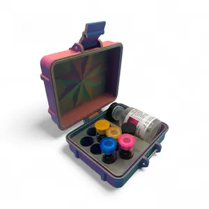 2-3mL Peptide and Bacteriostatic Water Storage Case. 10 Vials + Bac. Peptide Storage Case