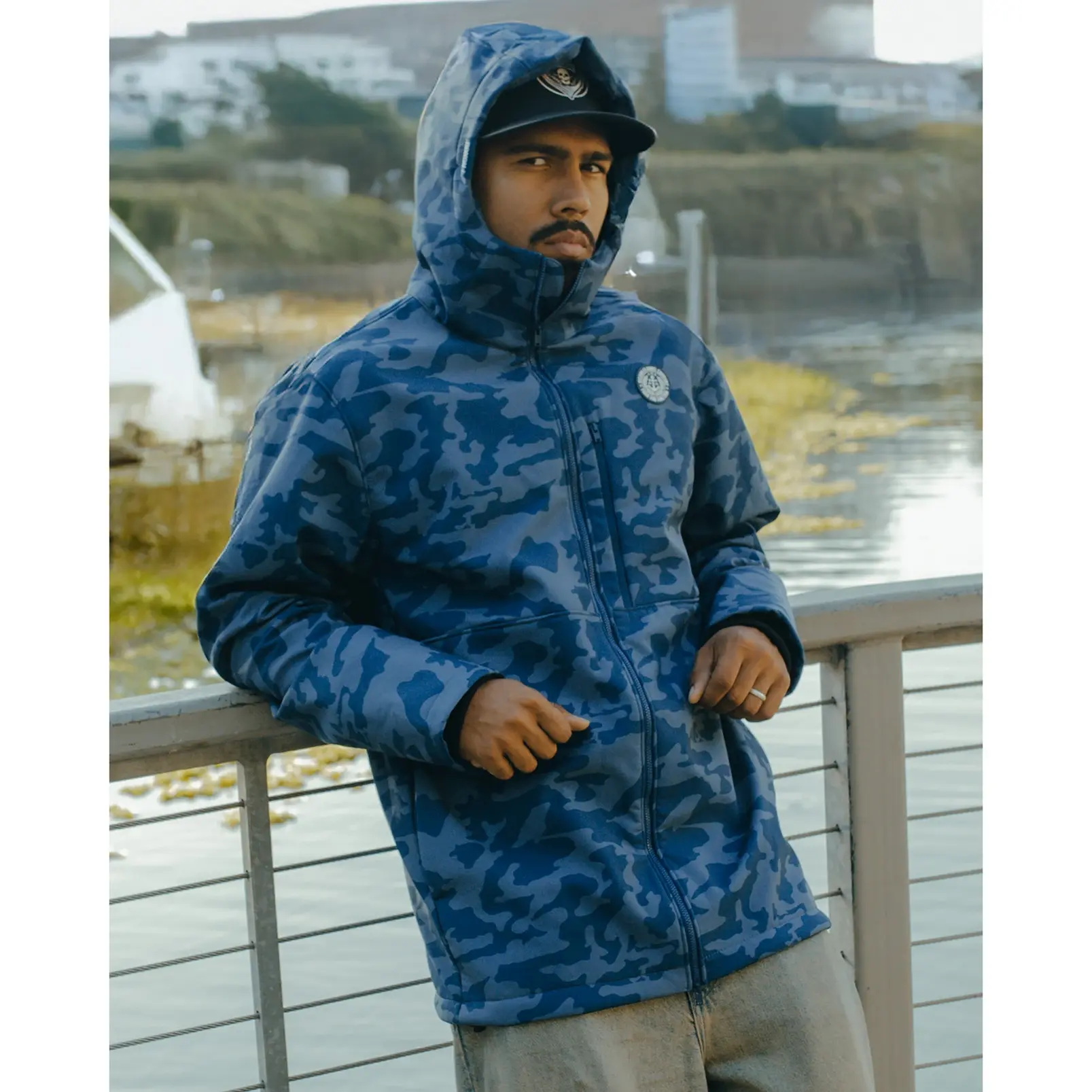 Anchor Jacket 2.0 - Navy Camo