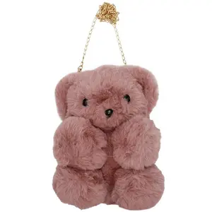 Plush Teddy Bear Purse