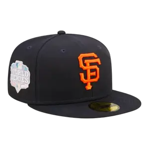New Era 59Fifty MLB San Francisco Giants Pop Sweat Men Fitted Hat Black