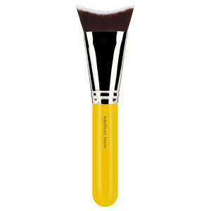 Beullium Tools Studio 989 Inverted Face Blending Brush Soft Synthetic Fibers Vegan Makeup Tool for Liquid Foundation & Mineral Powder