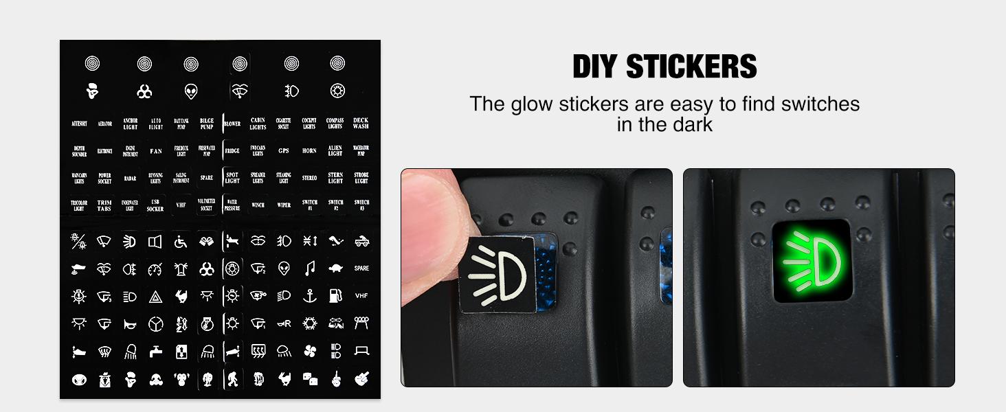 Nilight 12V/24V Camping Electrical System Centre Battery Power Control Box Fuse Block Switches Cigar Socket Voltmeter USB Charger Anderson Connector Ideal for RV Car Canopy Caravan Camper Trailer Van